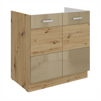 Szafka kuchenna pod zlewozmywak Arteo 80 ZL 2F BB